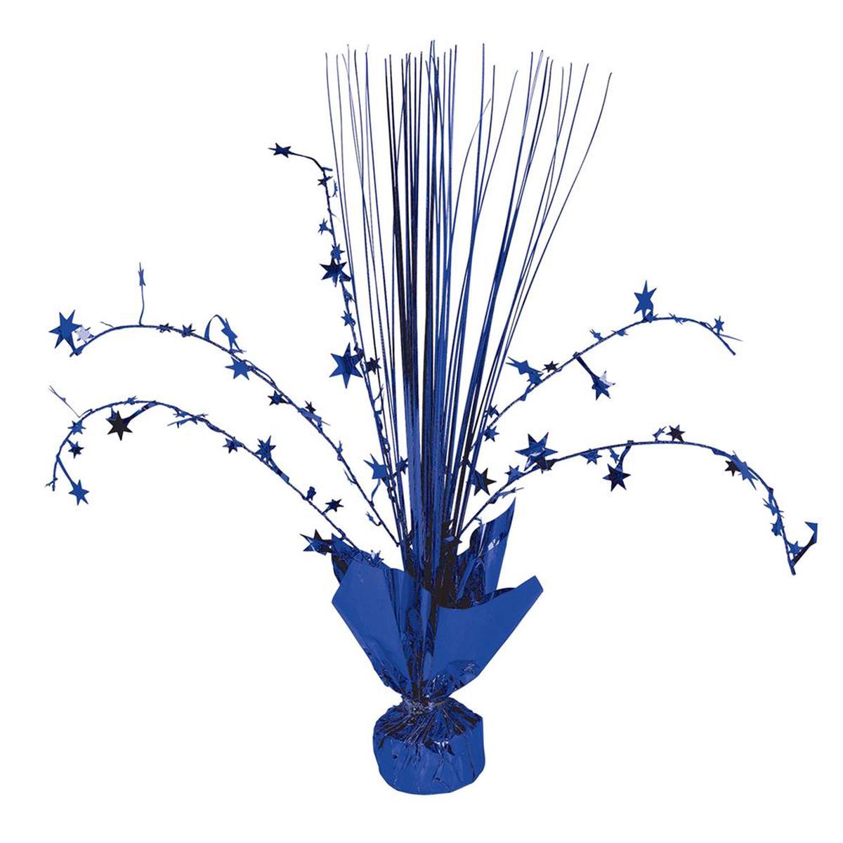 Spray Centerpiece 12in – Royal Blue