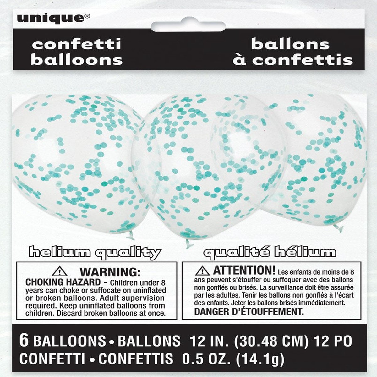 Confetti Balloon 12in 6ct – Caribbean Te