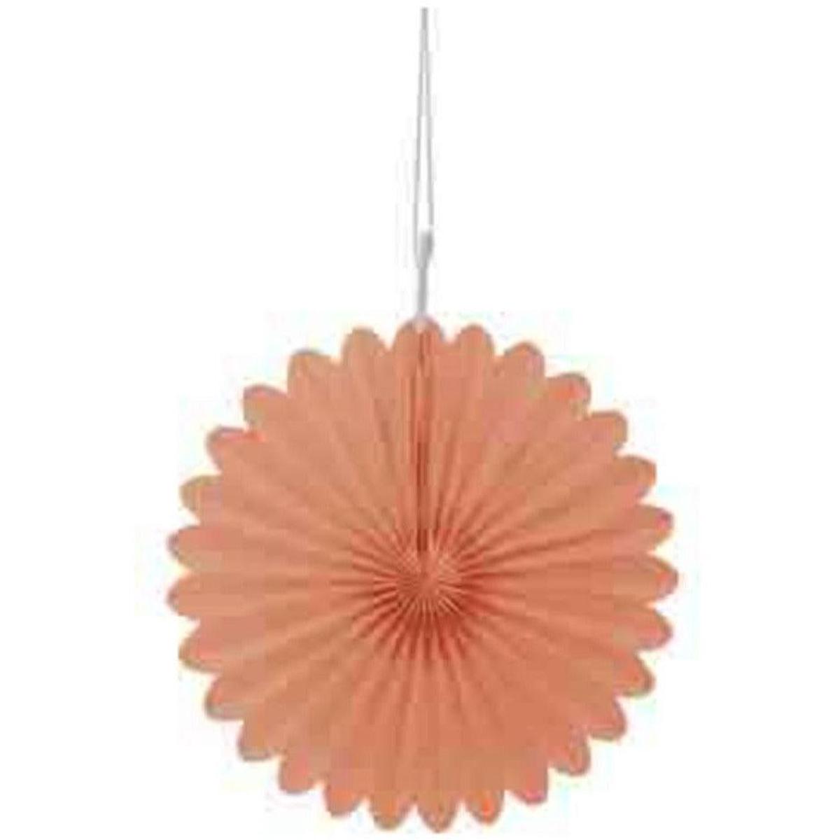 Deco Fan 6in 3ct – Coral