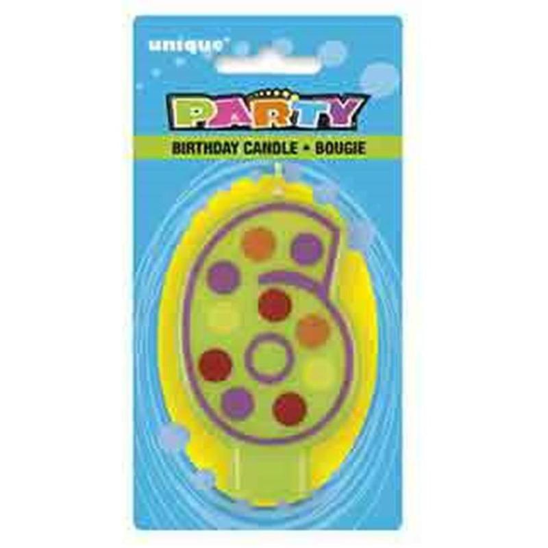 Decorative Birthday Candle 6