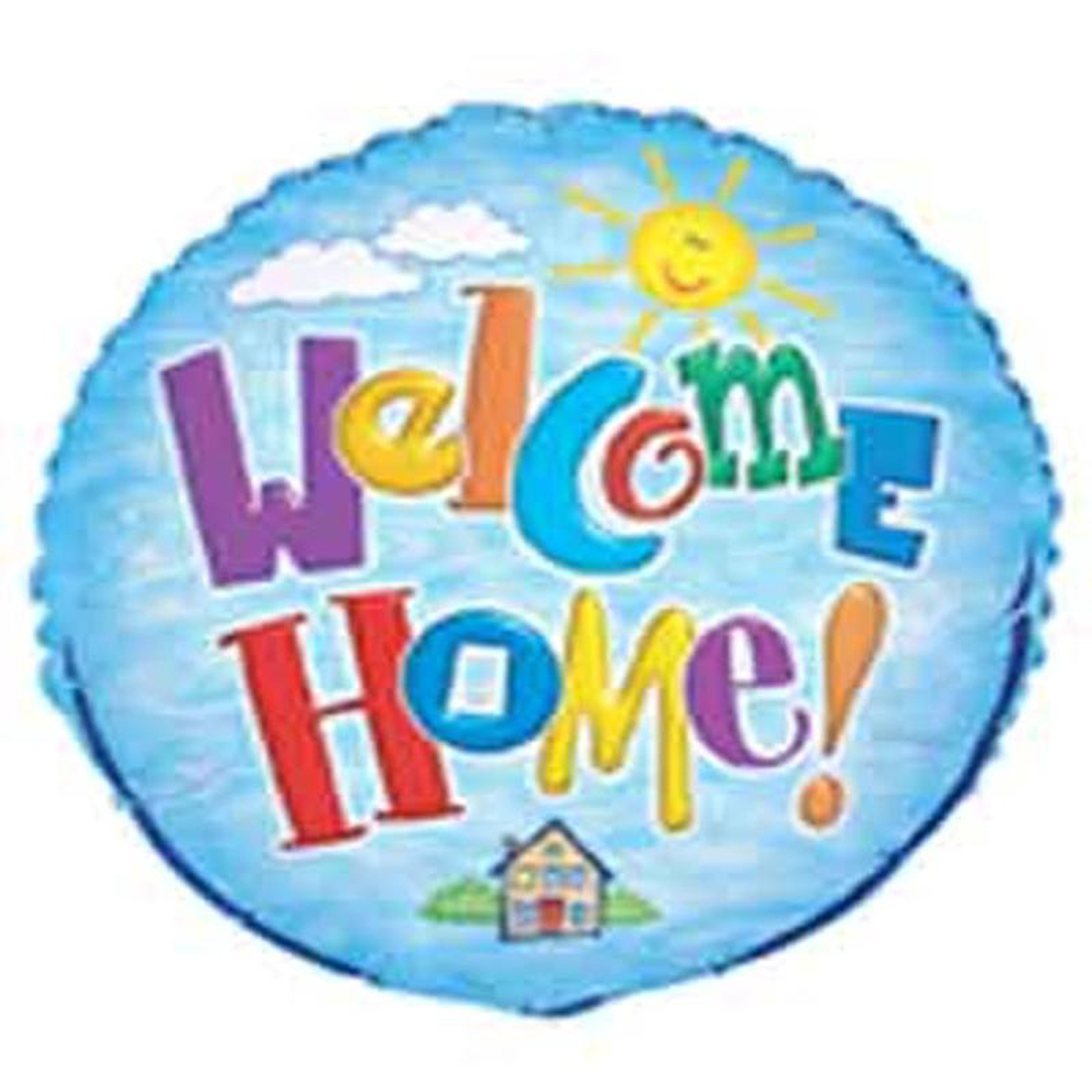 Foil Balloon 18in 8211 Welcome Home