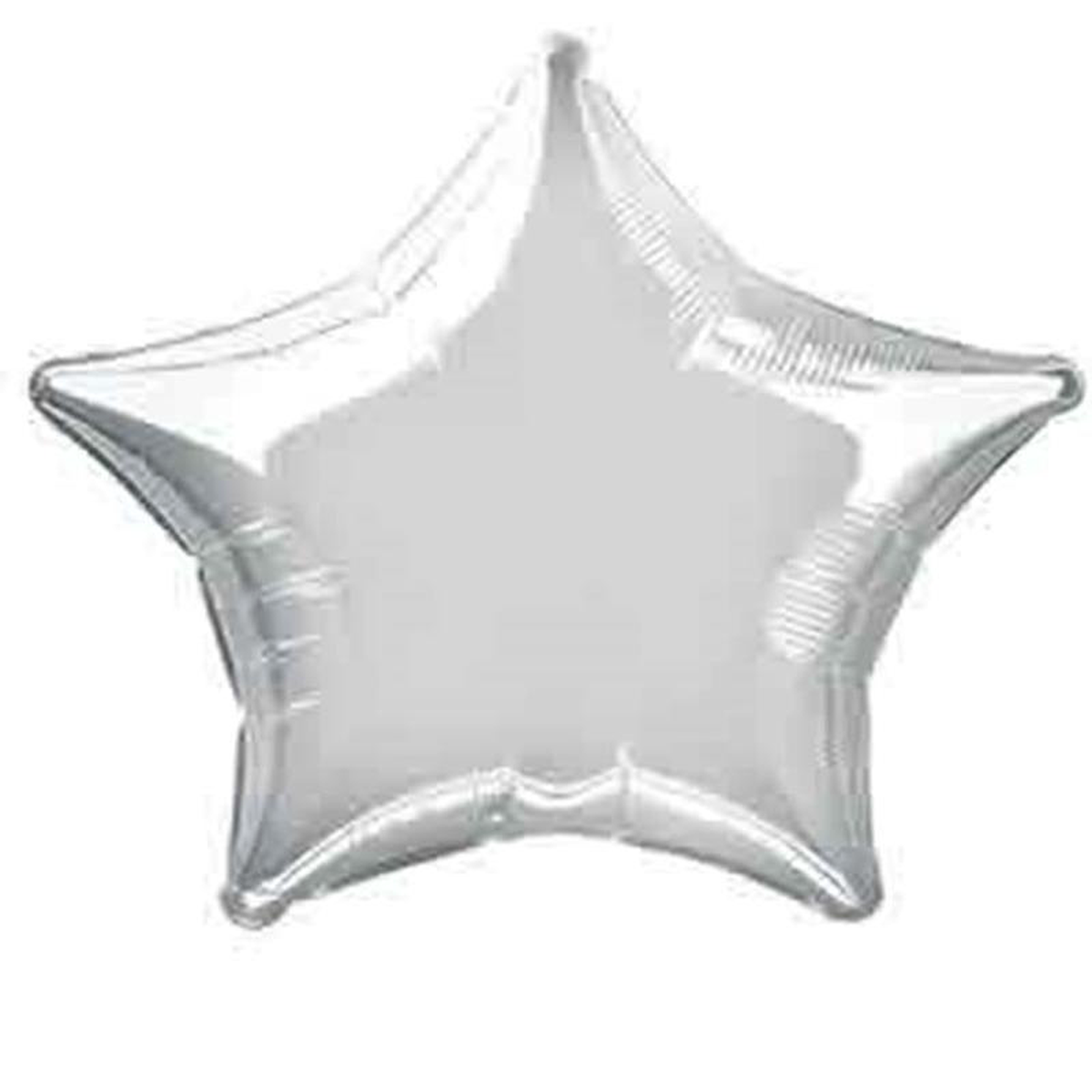 Foil Balloon 20in 8211 Star Silver