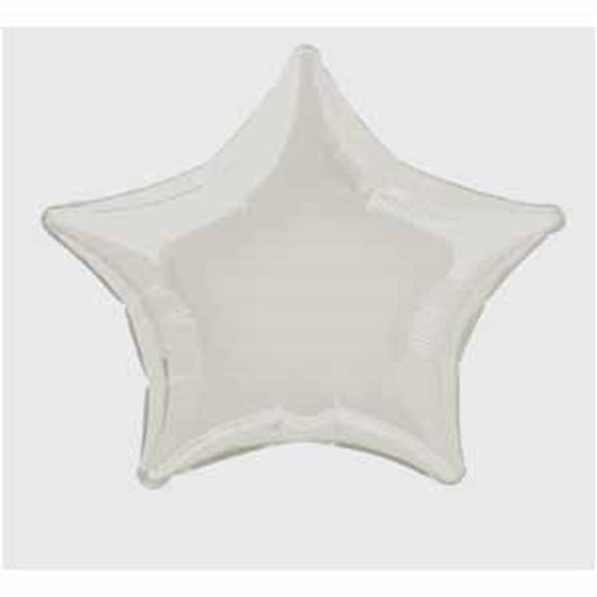 Foil Balloon 20in – Star White