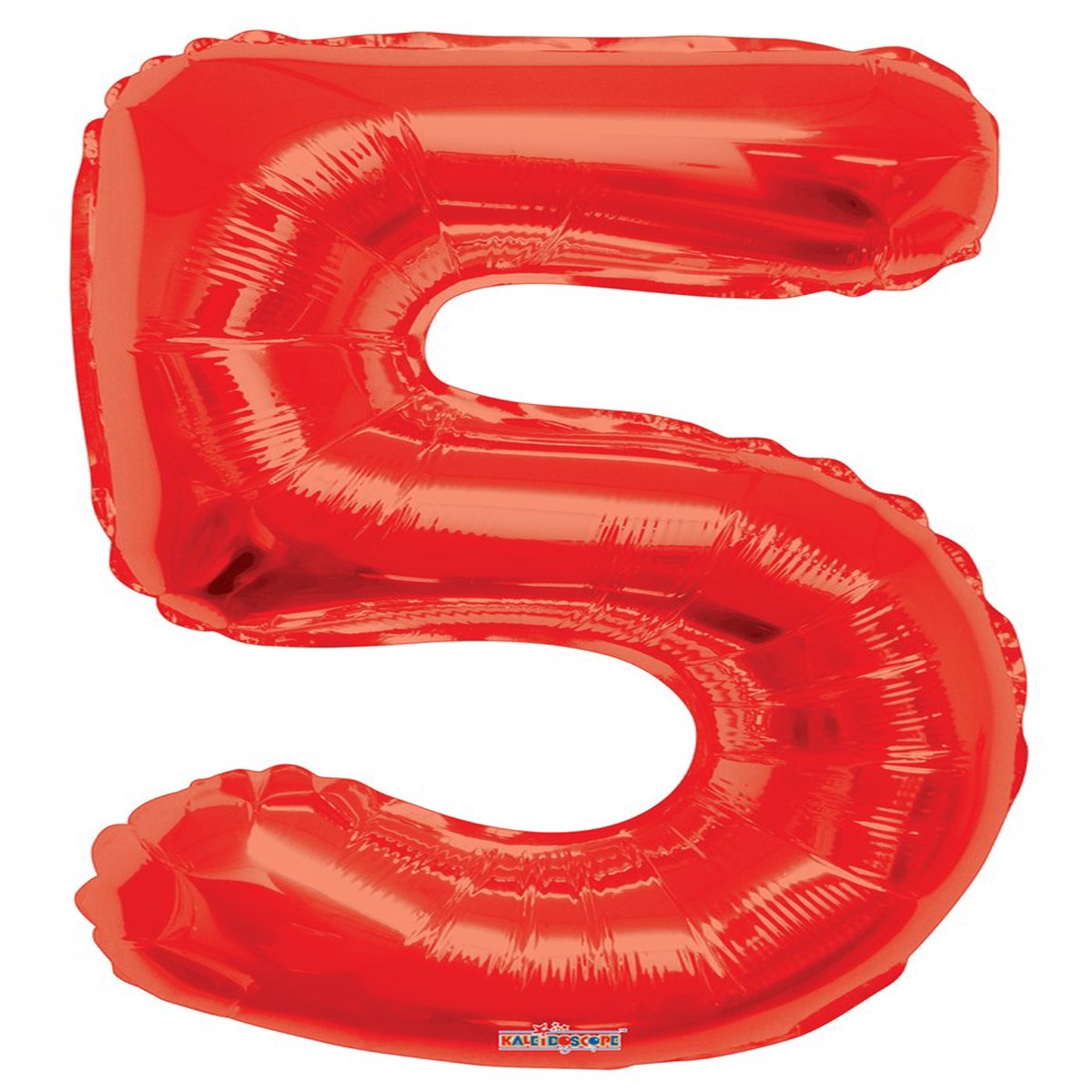 Jumbo Foil Number Balloon 34in Red – 5