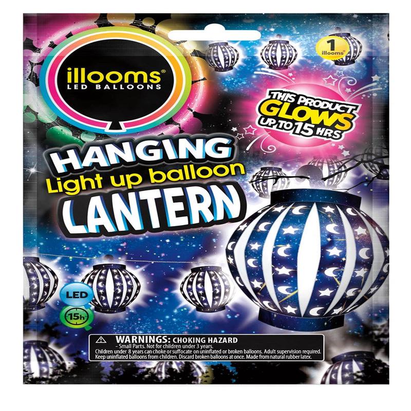 LED Balloon Moon – Stars Lantern