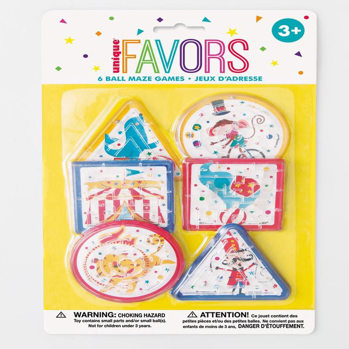 Maze Game Favors 6ct