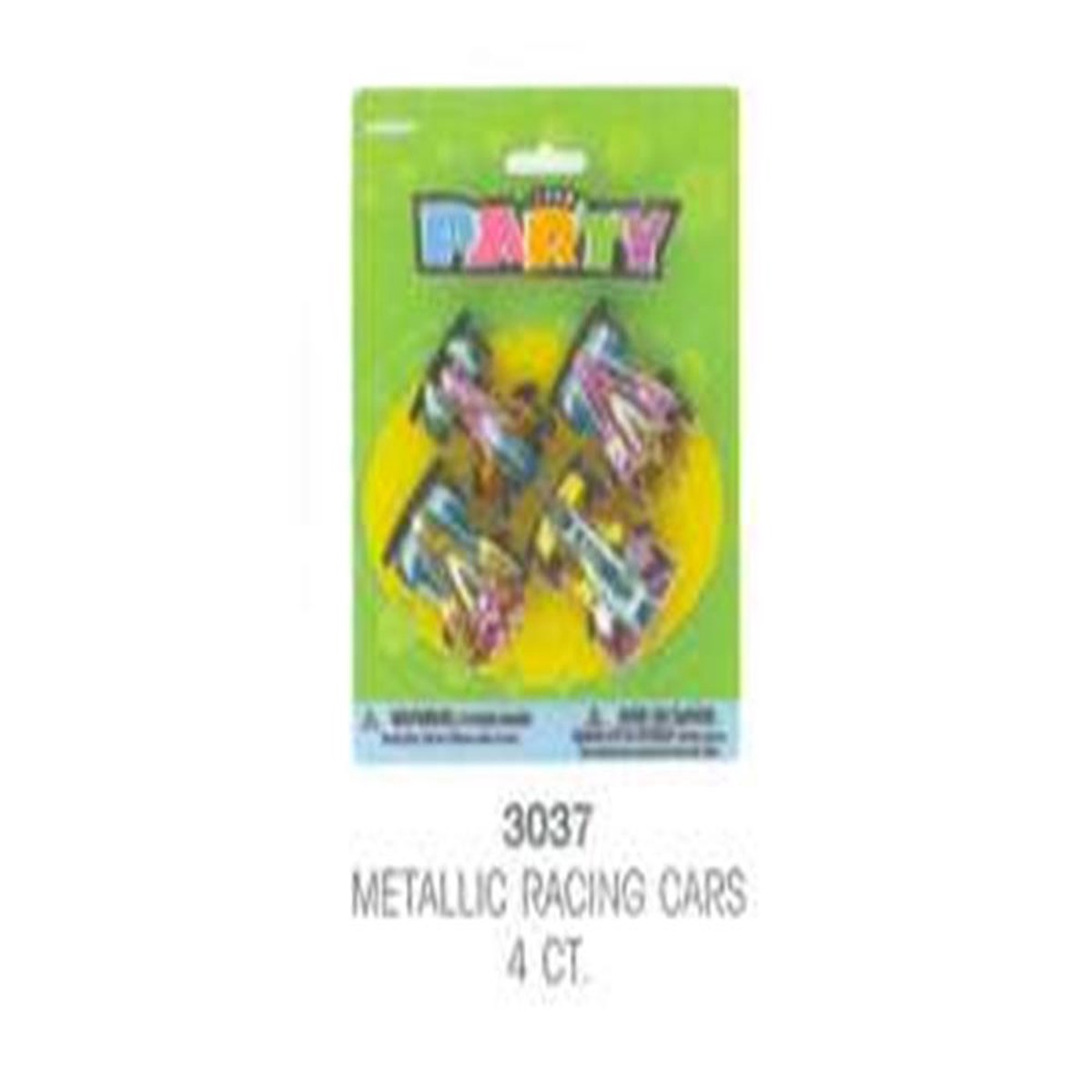Metallic Racing Car 4ct