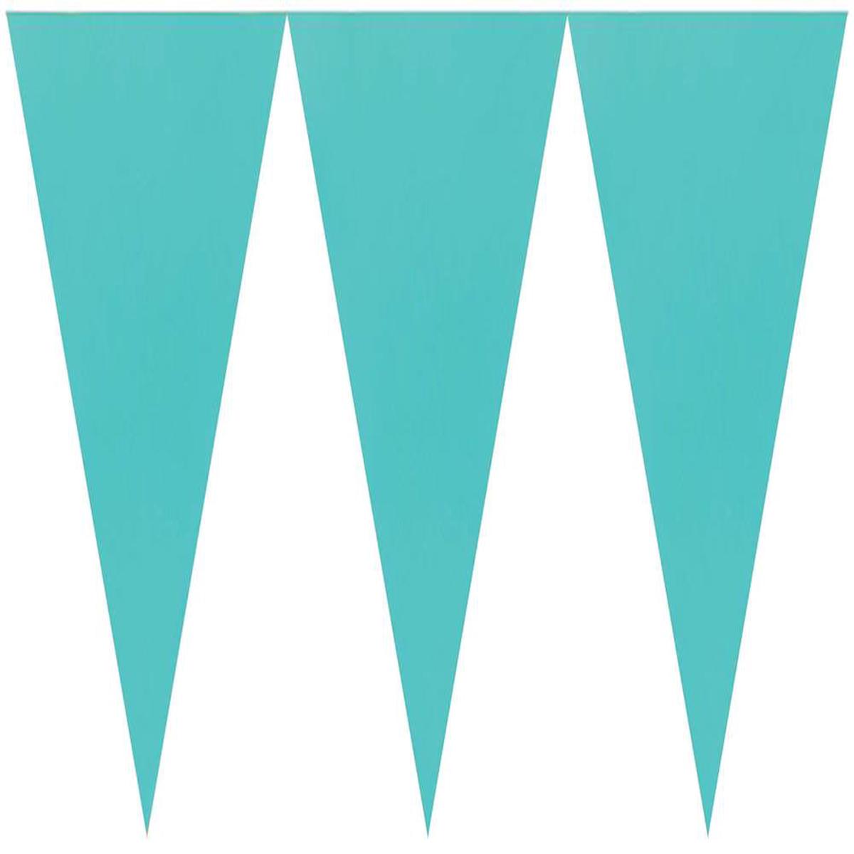 Pennant Paper Banner – Robins Egg Blue