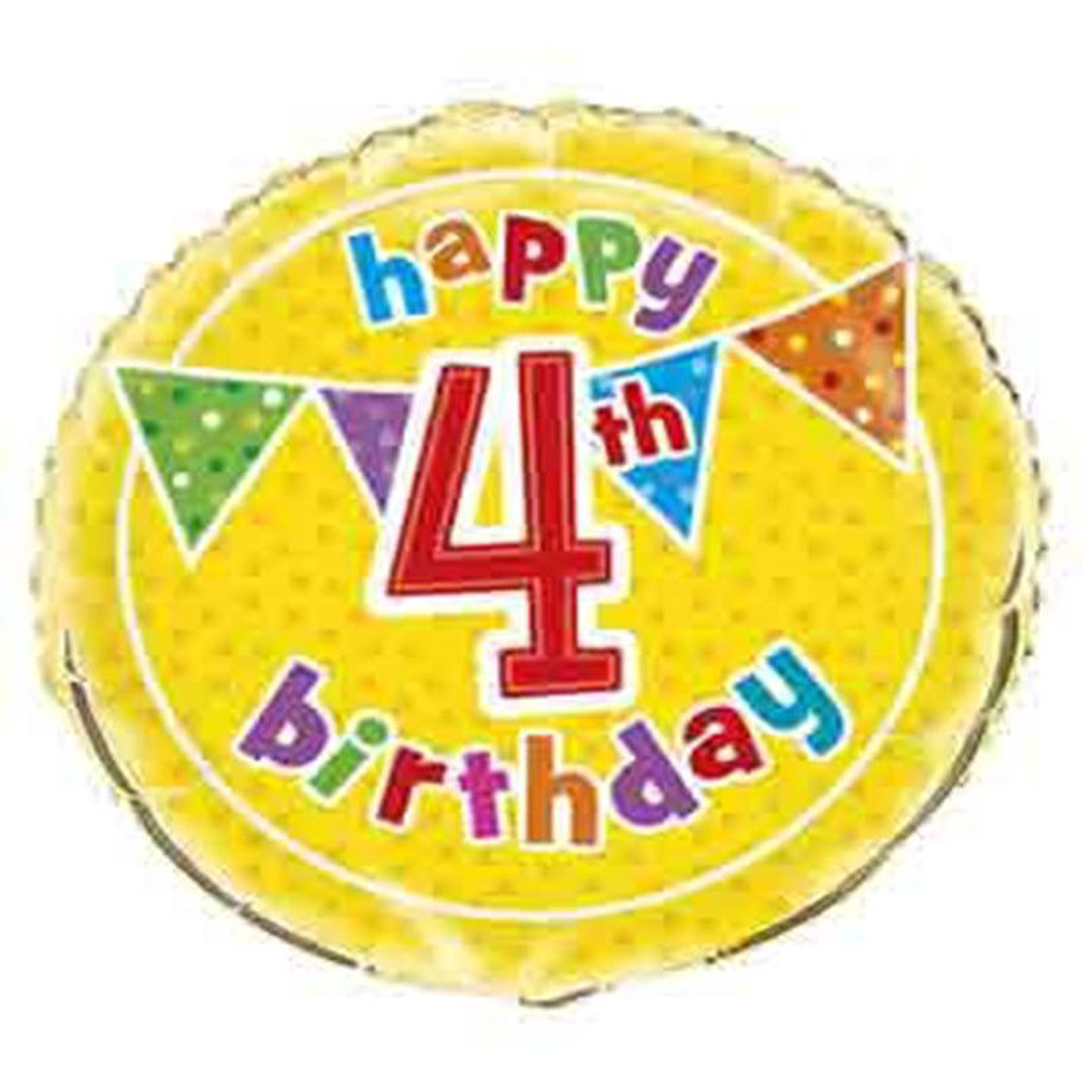 Polka Dot Foil Balloon 18in 8211 4th