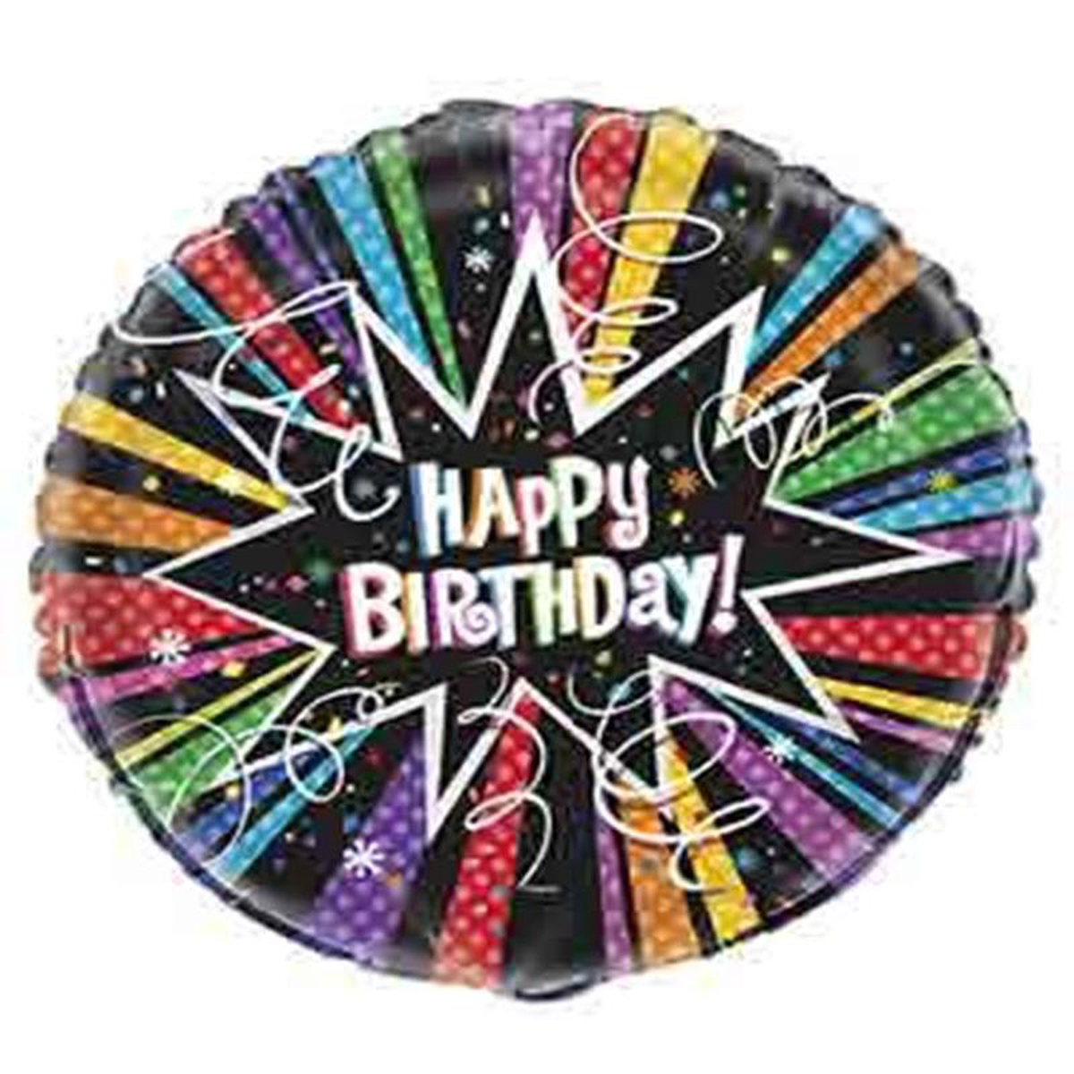 Polka Dot Foil Balloon 18in 8211 Starburst