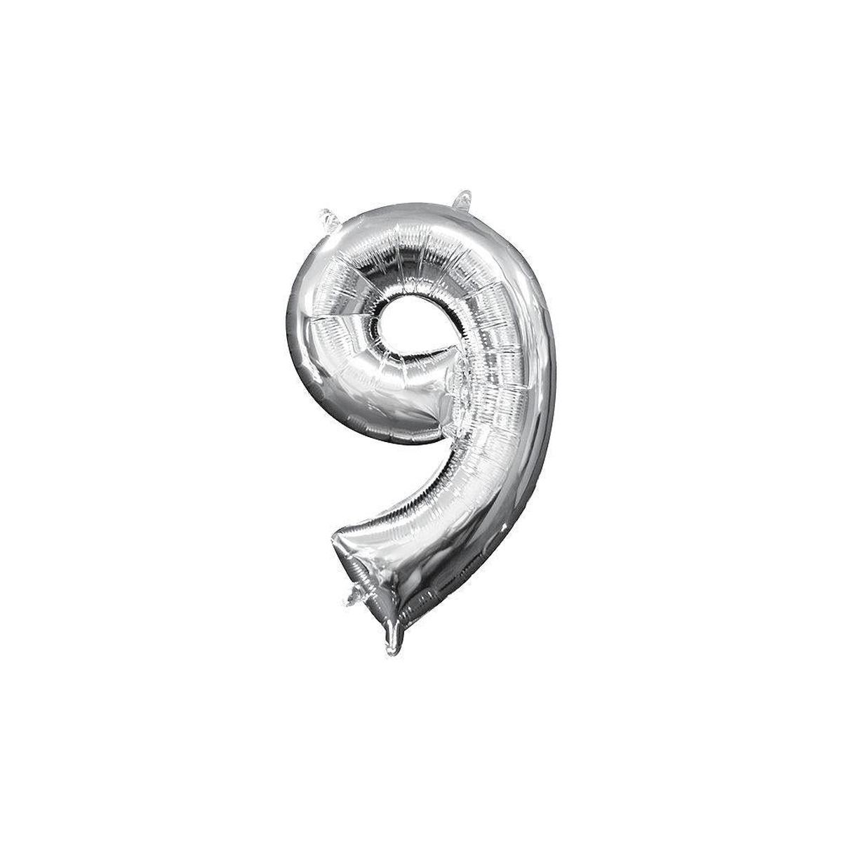 Balloon Number 14in 9 – Gold