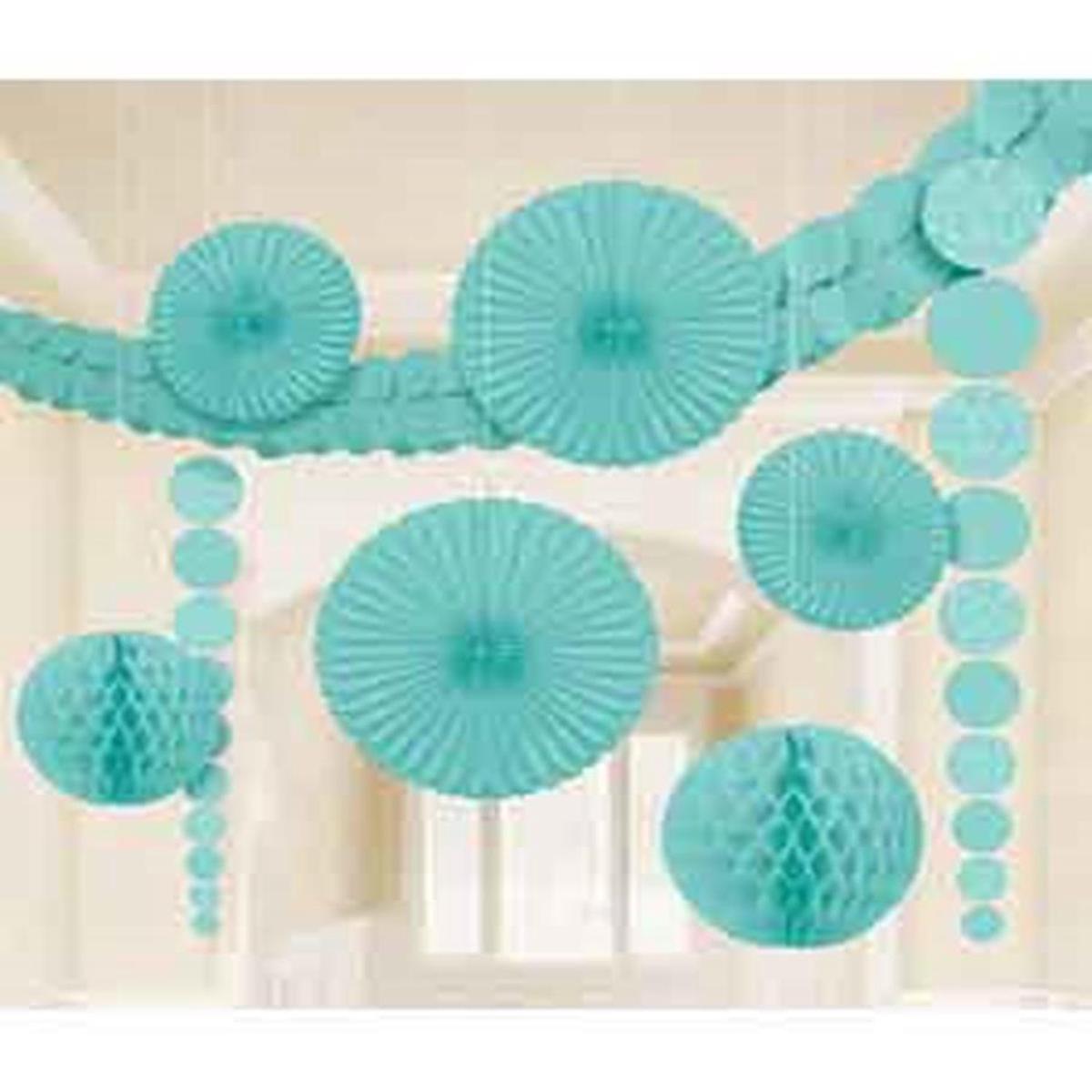 Deco Kit Damask RobinS Egg Bl