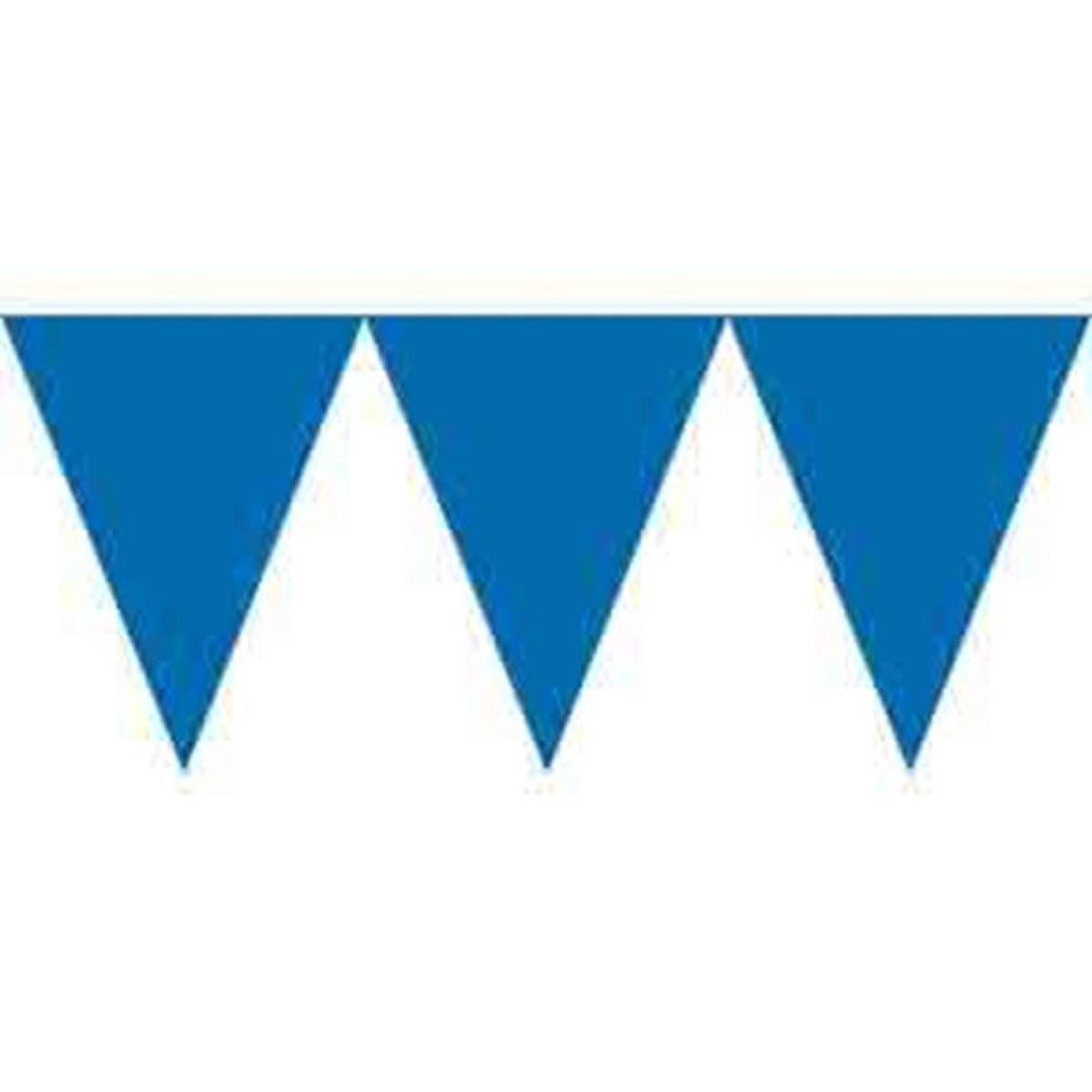 Pennant Paper Banner – Bright Royal Blue