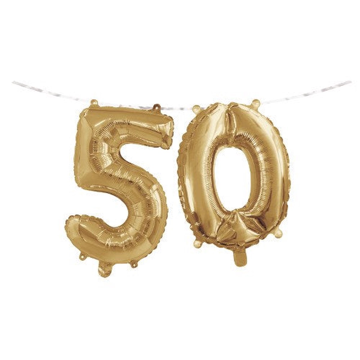 Balloon Banner 2ct 50 – Gold