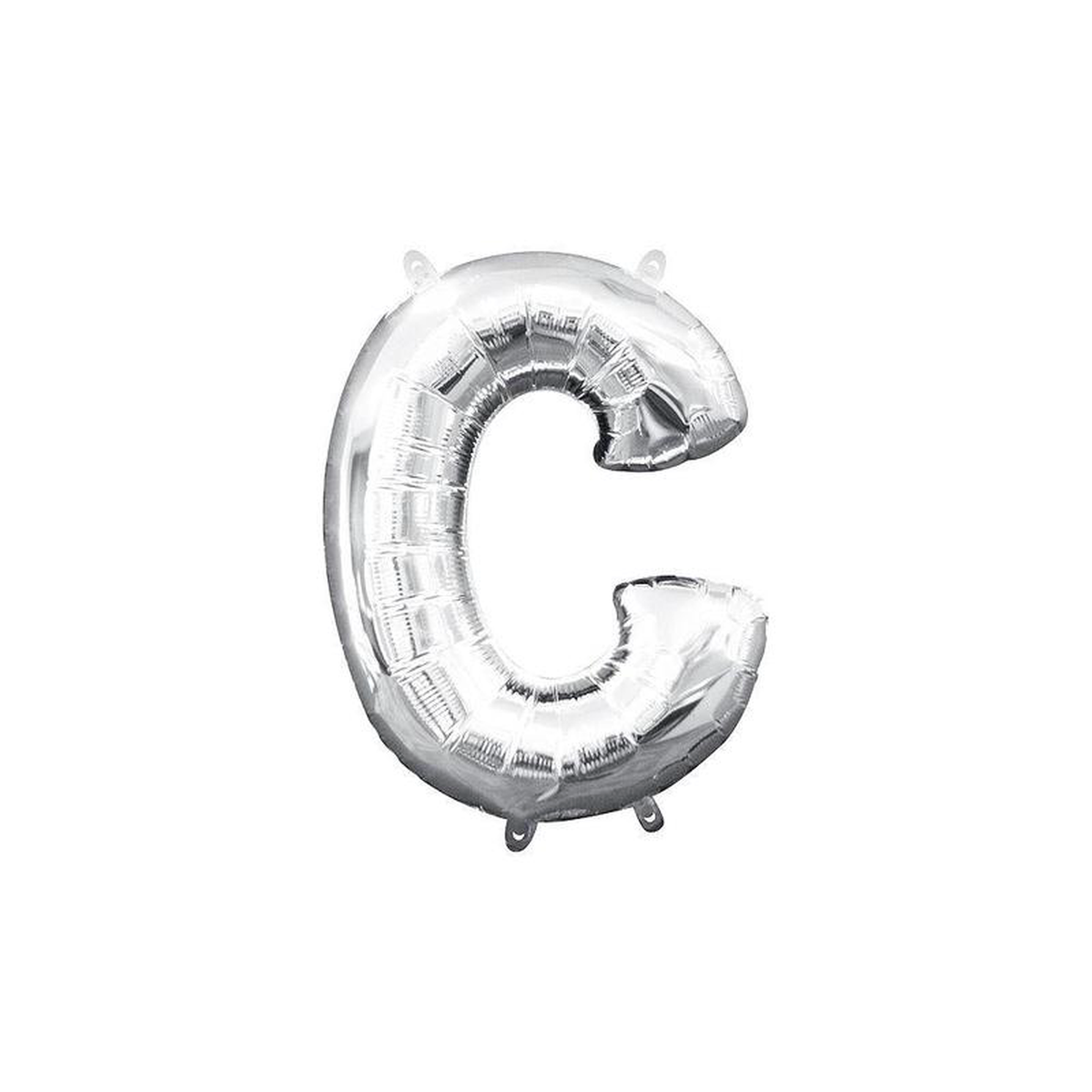Balloon Letter C Silver 16 inch 1ct