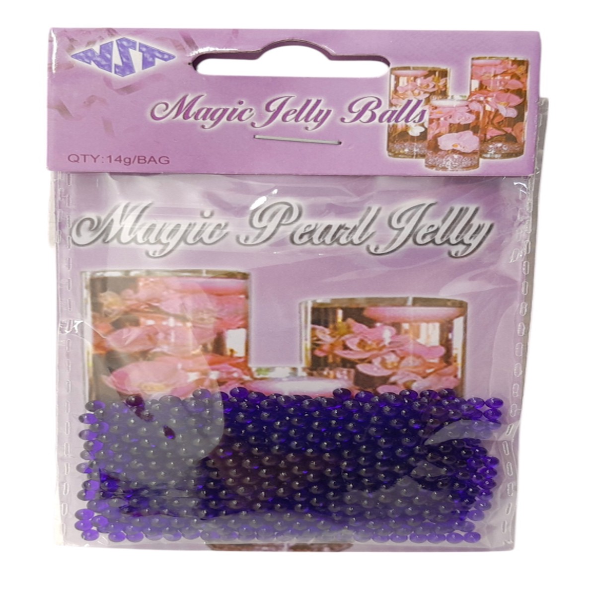 Crystal Jelly Ball (L) – Purple