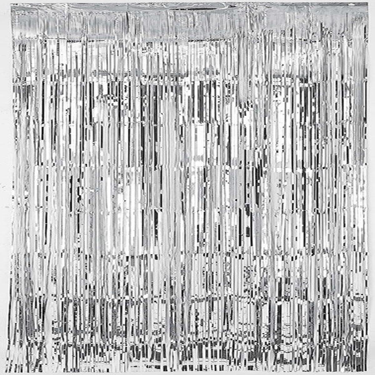 Metallic Curtain Silver 1ct