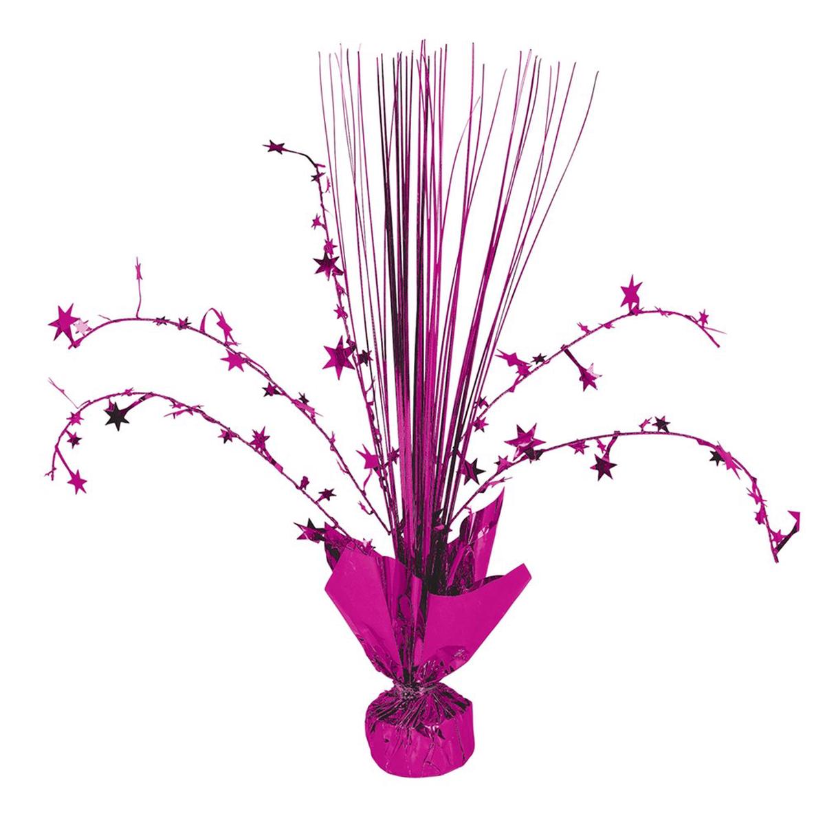 Spray Centerpiece 12in – Bright Pink