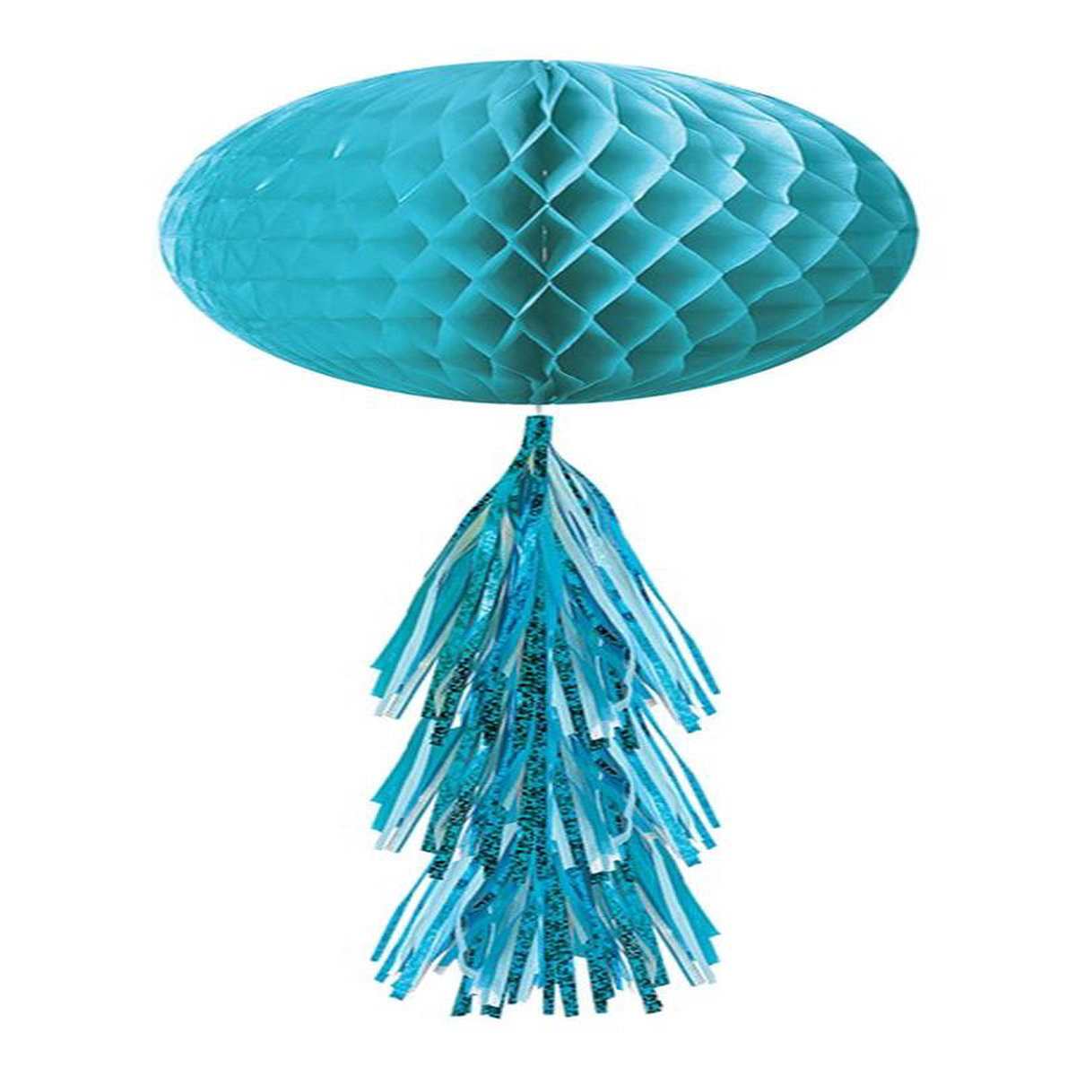 Tissue Tassel Ball 1ct 8211 Caribbean Blue