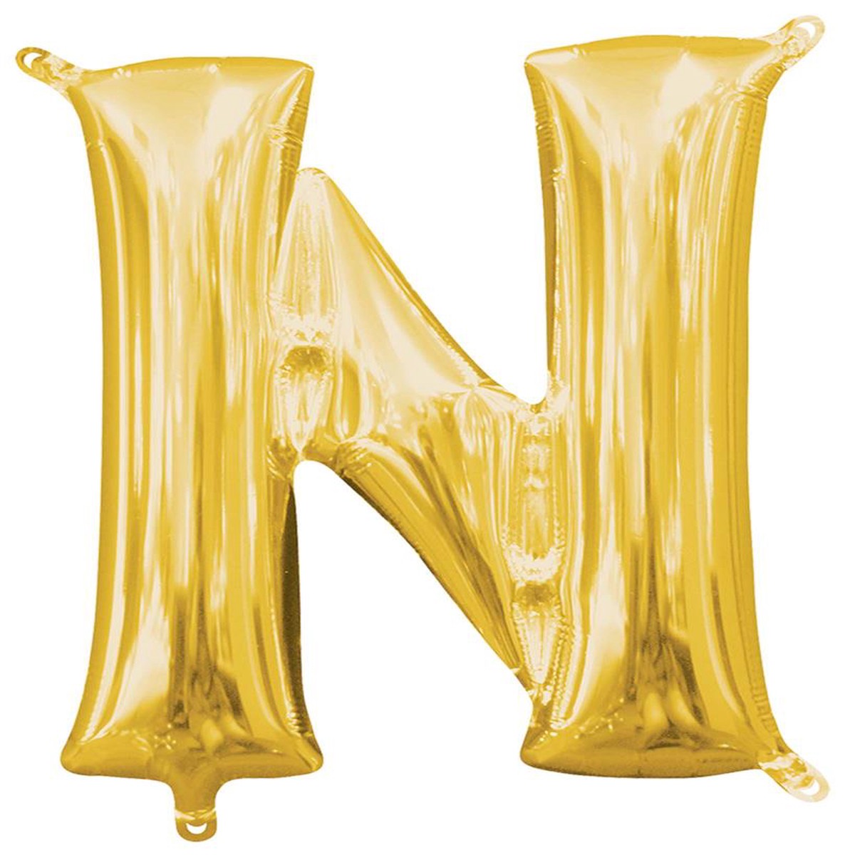Balloon Letter 14in N – Gold