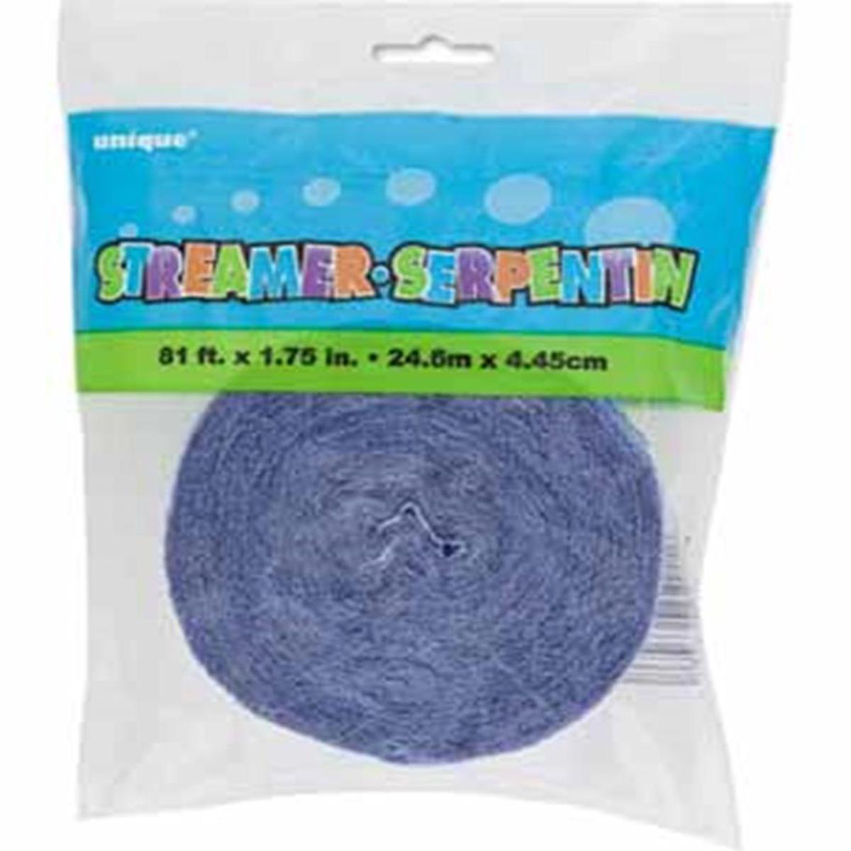 Crepe Streamer Baby Blue
