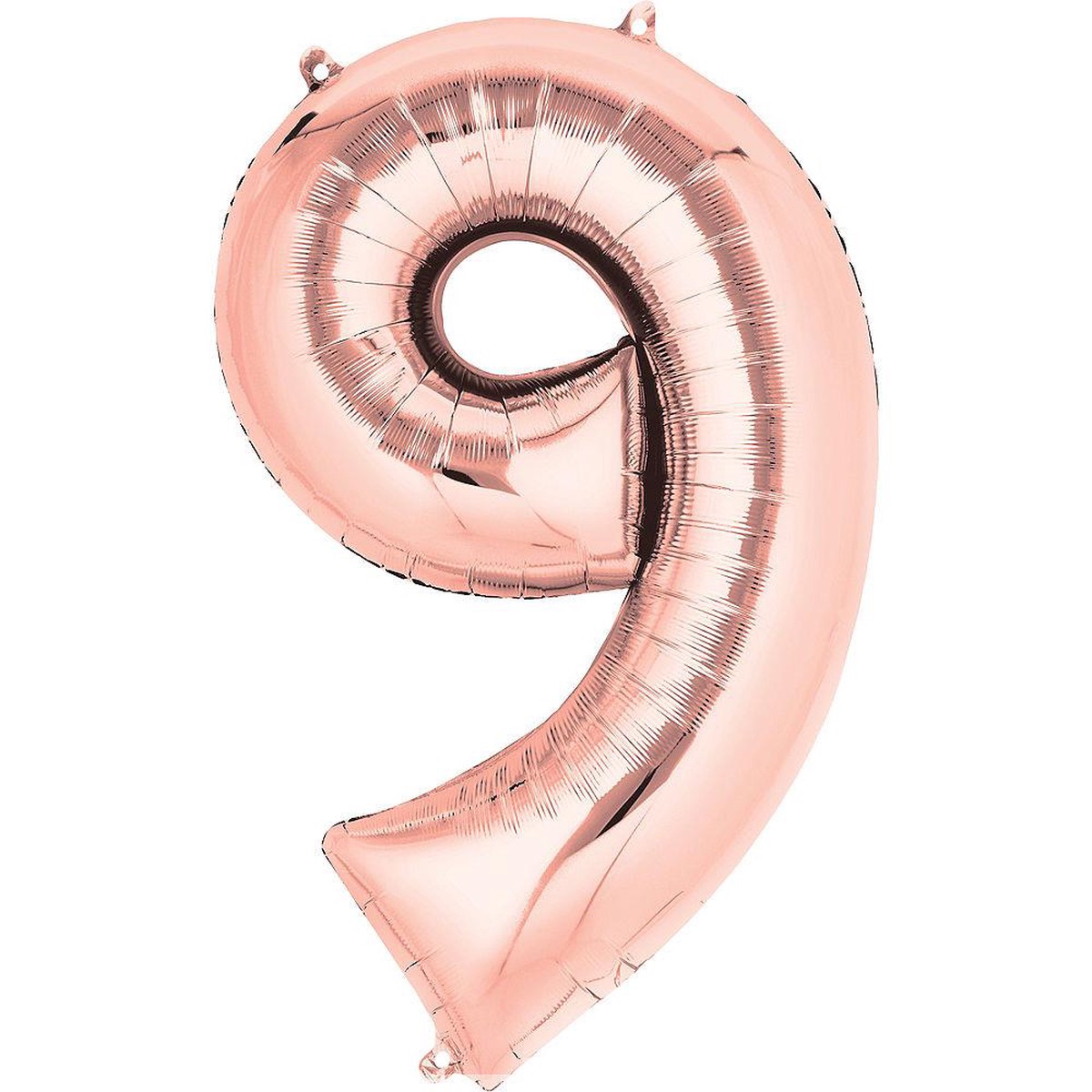 Jumbo Foil Number Balloon 34 inch Rose Gold 9
