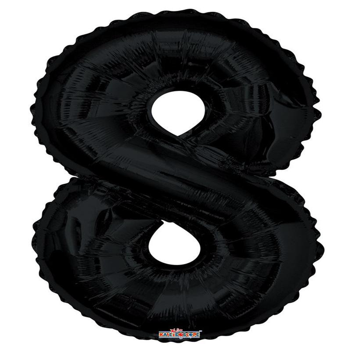 Jumbo Foil Number Balloon 34in Black 8211 8
