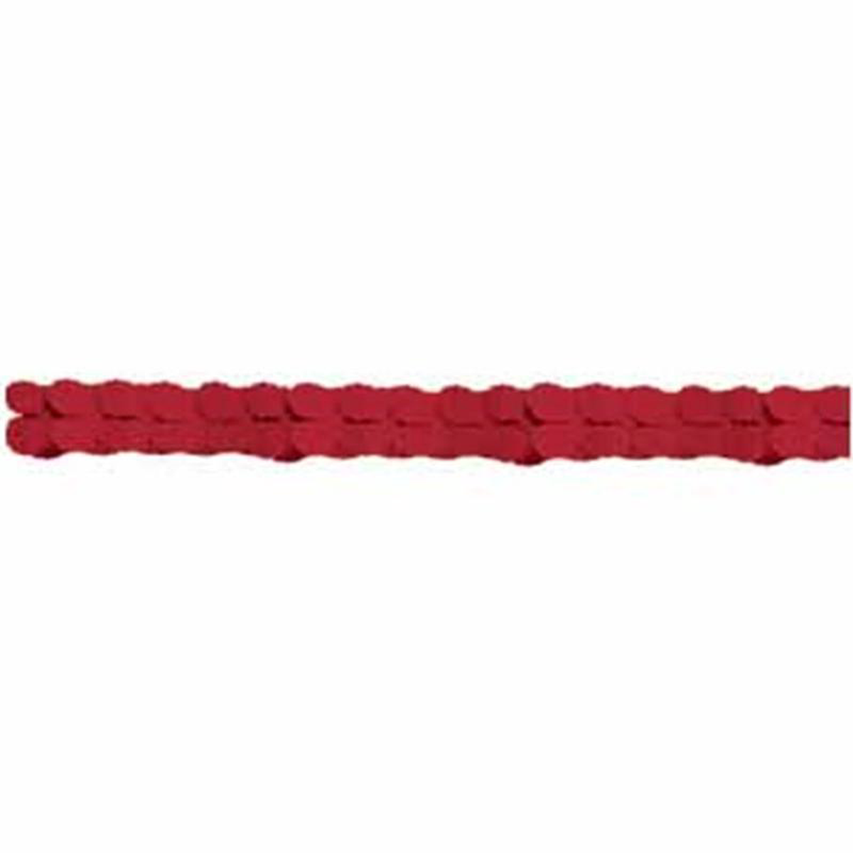 Paper Garland Apple Red 1ct