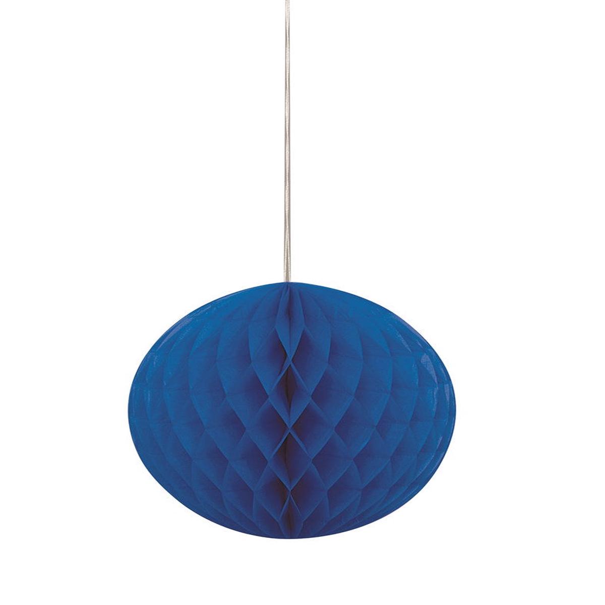 Royal Blue Solid 8″ Honeycomb Ball
