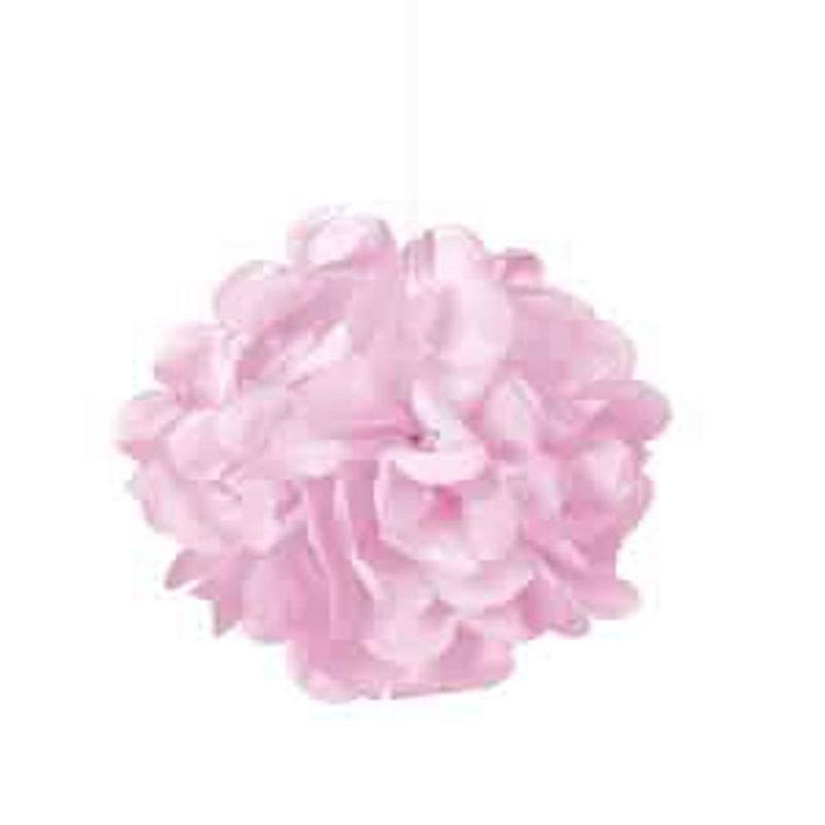 Lovely Pink Mini Puff 9 inch Tissue Decorations 3ct