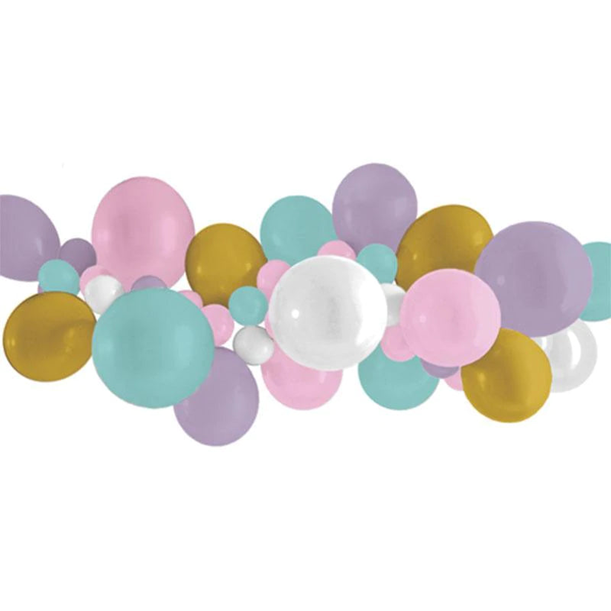 BALN GARLAND 35PK UNICORN