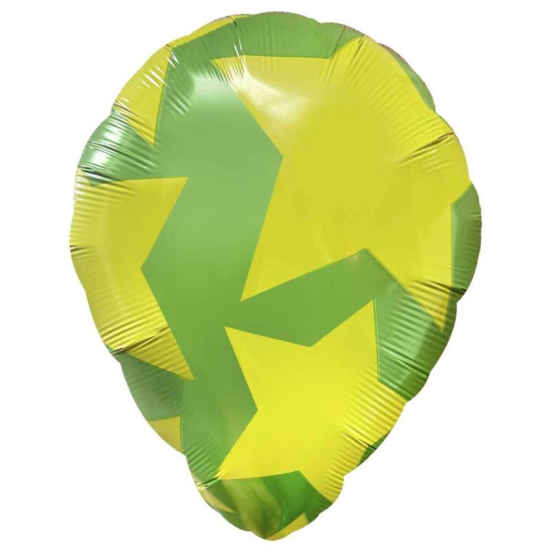 18 inch PERFECT BALLOON GREEN STANDARD