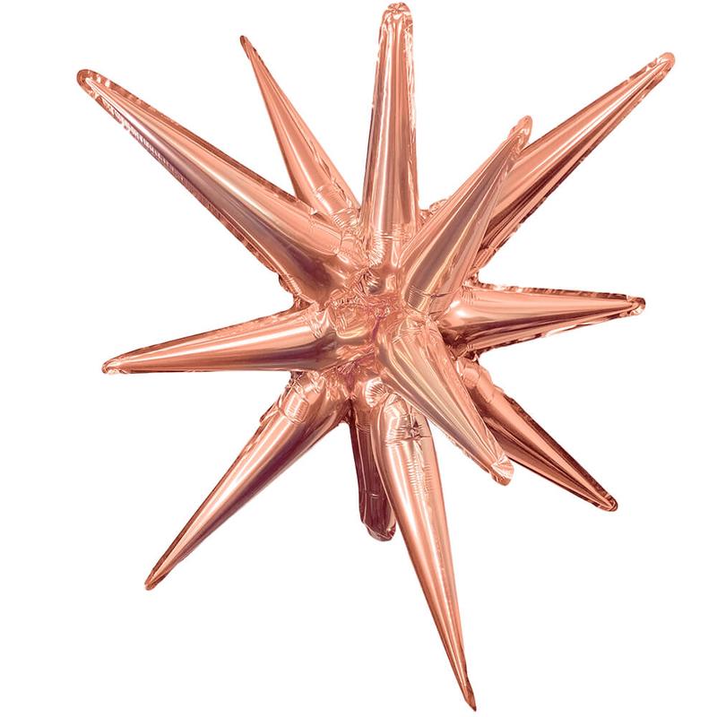 3D STAR-BURST ALL-IN-ONE - METALLIC ROSE GOLD (AIR-FILL ONLY)