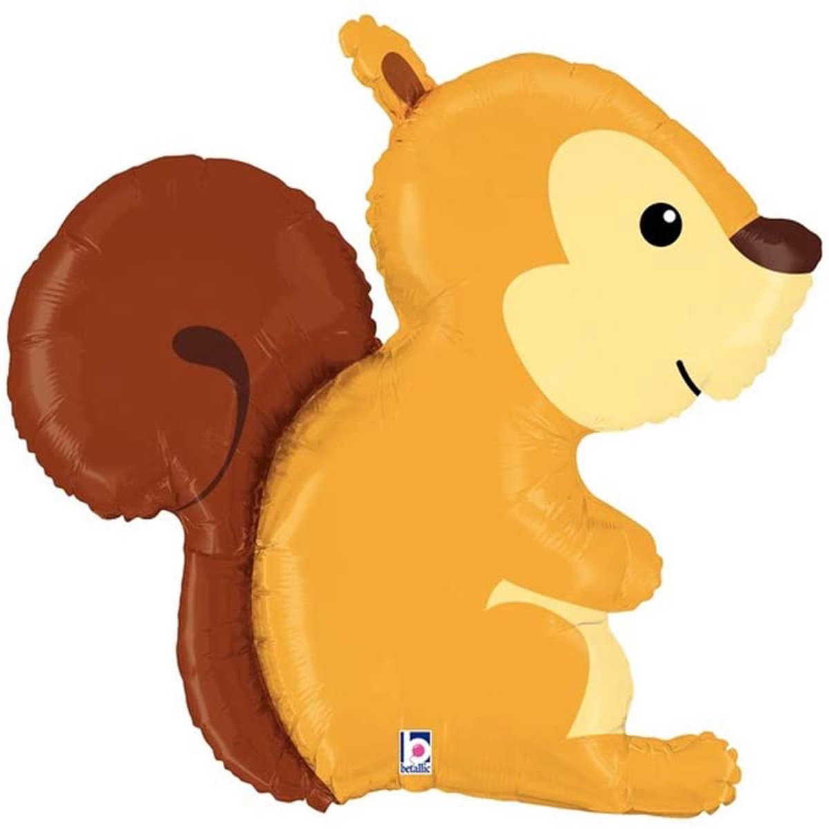 Woodland Squirrel SuperShape Foil Balloon UNINFLATED