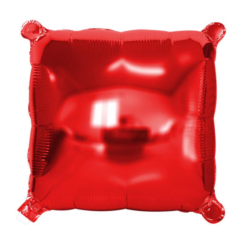 12 inch SQUARE DECO WALL PANEL - RED