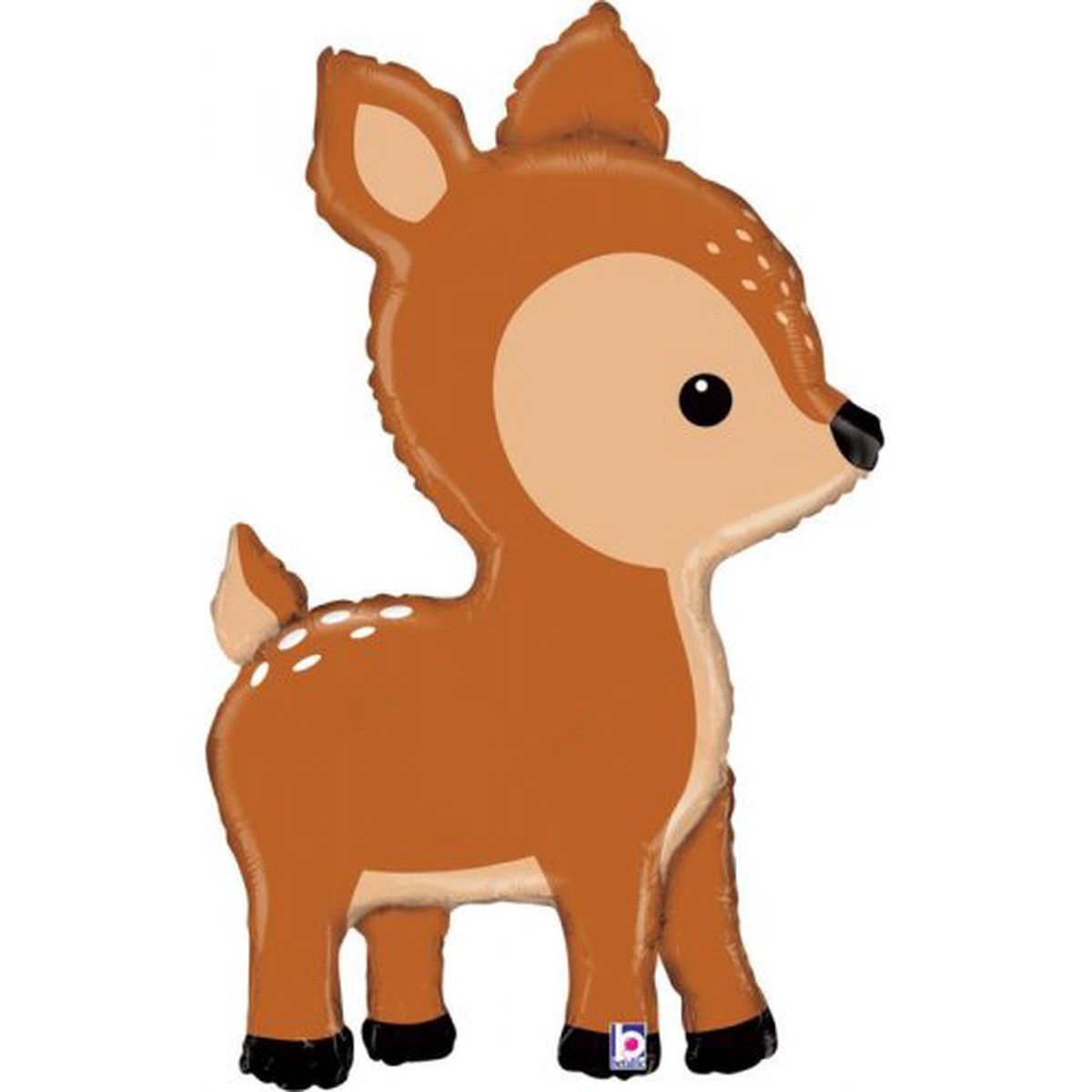 Woodland Deer Super Shape Foil Balloon UNINFLATED
