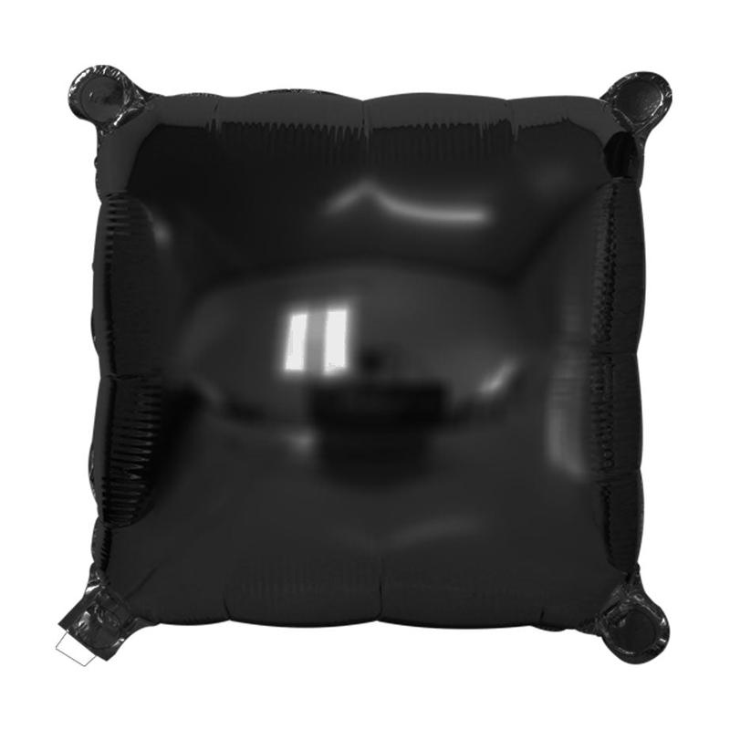 12 inch SQUARE DECO WALL PANEL - BLACK