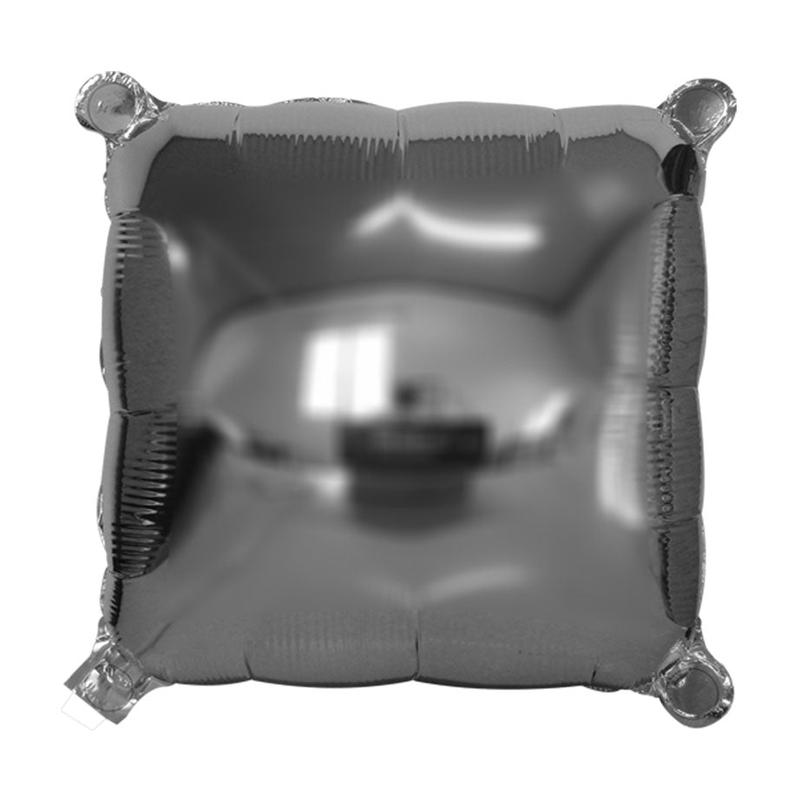 12 inch SQUARE DECO WALL PANEL - SILVER