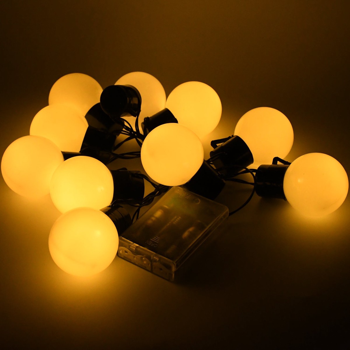 10 LED Battery Operated String Lights Waterproof & Shatterproof