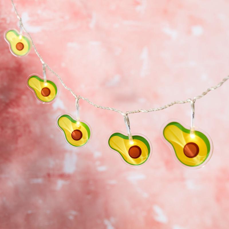 12 Avocado Fairy Lights