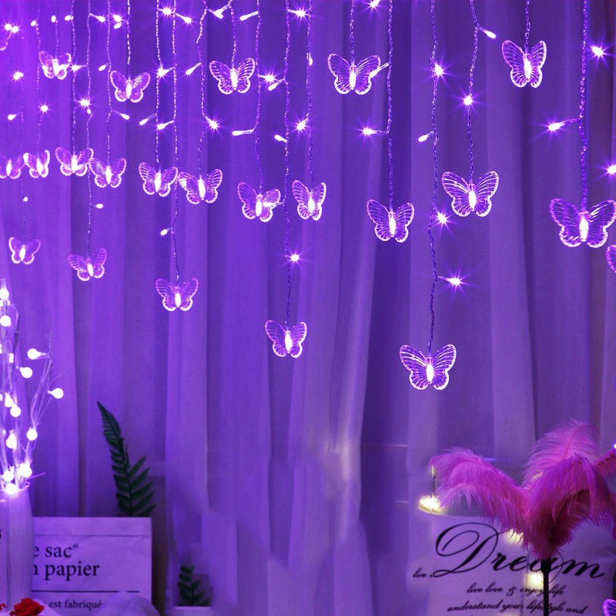 Yeknu Fairy Butterfly String Lights