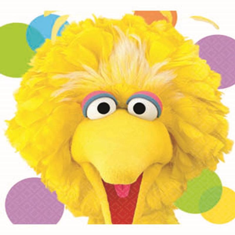 Big Bird Napkin (L) 16ct