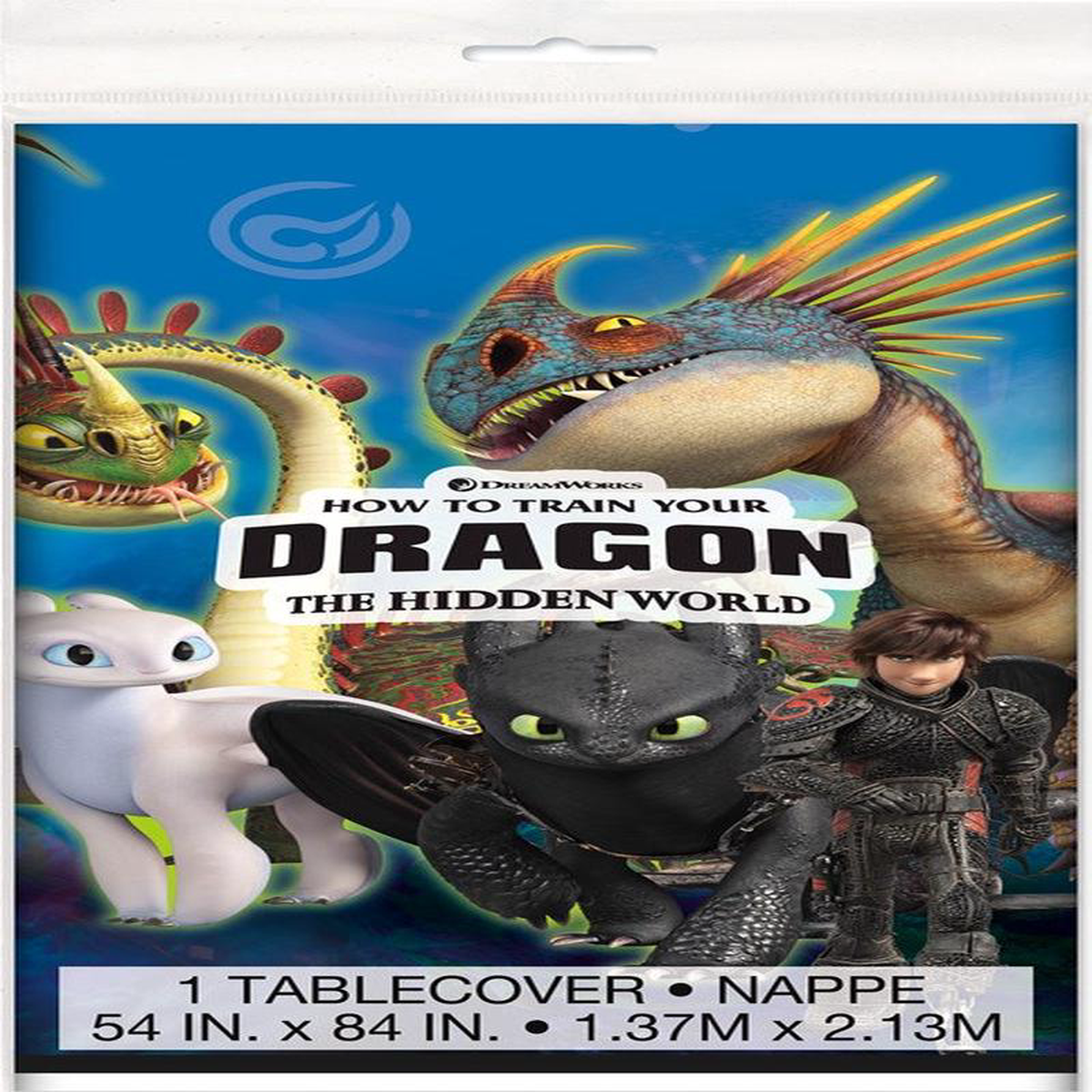 How to Train Your Dragon 3 Rectangular Plastic Table Cover 548221 x 848221