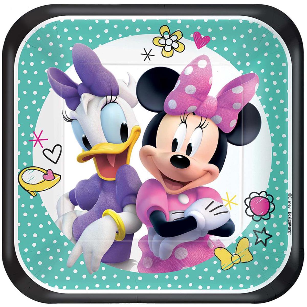 Minnie Happy Helpers Plate 8ct
